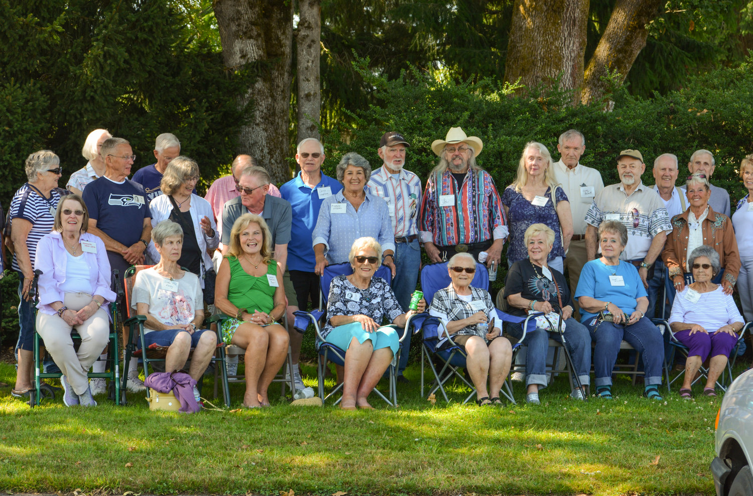 About 70 members of Battle Ground High School’s class of 1960 gathered on Aug. 18 at Kiwanis Park for a reunion.